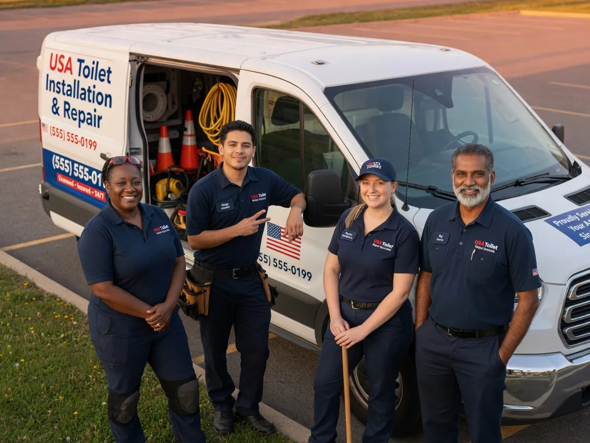 Toilet Installation company in Shermans Dale, PA